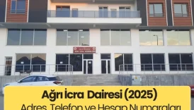 Ağrı İcra Dairesi: Adres, Telefon ve Hesap Numarası 3 Ağrı İcra Dairesi: Adres, Telefon ve Hesap Numarası