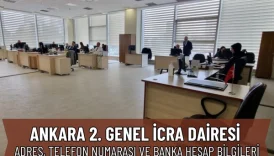 Ankara 2. Genel İcra Dairesi: Nerede, Adres ve Telefon Numarası 5 Ankara 2. Genel İcra Dairesi: Nerede, Adres ve Telefon Numarası