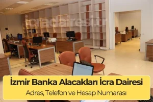 İzmir Banka Alacakları İcra Dairesi: Nerede, Telefon ve İBAN