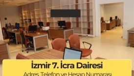 İzmir 7. İcra Dairesi: Adres ve Telefon Numarası