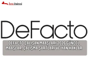 DeFacto maaşları 2026 açıklandı. Satış danışmanı, kasiyer, mağaza müdürü maaşları, çalışma şartları ve yan haklar hakkında tüm detaylar burada!