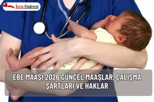 2026 ebe maaşı belli oldu. En düşük 40.000 TL, en yüksek 60.000 TL. Devlette ve özel sektörde ebe maaşları, görev şartları ve haklar hakkında detaylar burada!
