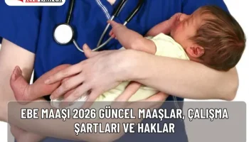 2026 ebe maaşı belli oldu. En düşük 40.000 TL, en yüksek 60.000 TL. Devlette ve özel sektörde ebe maaşları, görev şartları ve haklar hakkında detaylar burada!