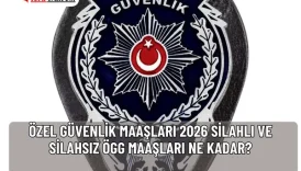 Özel Güvenlik Maaşları 2026 | Silahlı ve Silahsız 4 2026 özel güvenlik maaşları açıklandı! Silahlı-silahsız güvenlik görevlisi maaşları, yan haklar ve kurumlara göre detaylı bilgiler burada.