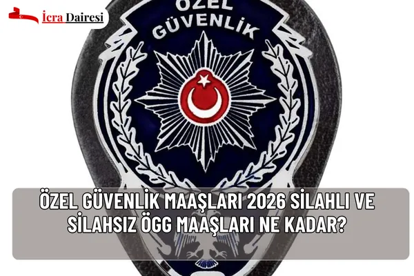 2026 özel güvenlik maaşları açıklandı! Silahlı-silahsız güvenlik görevlisi maaşları, yan haklar ve kurumlara göre detaylı bilgiler burada.