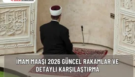İmam Maaşı 2026: Güncel Rakamlar ve Detaylı Karşılaştırma 3 2026 imam maaşları belli oldu. En düşük imam maaşı 60.000 TL, en yüksek imam maaşı 80.000 TL. Görev yeri ve kıdeme göre imam maaşı detayları burada!