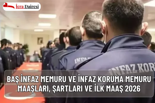 Baş İnfaz Memuru ve İnfaz Koruma Memuru Maaşları, Şartları ve İlk Maaş 2026