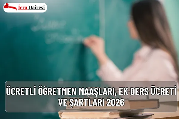 Ücretli Öğretmen Maaşları, Ek Ders Ücreti ve Şartları 2026