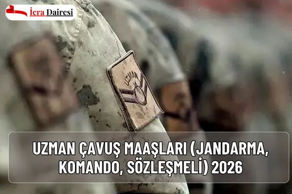 Uzman Çavuş Maaşları (Jandarma, Komando, Sözleşmeli) 2026