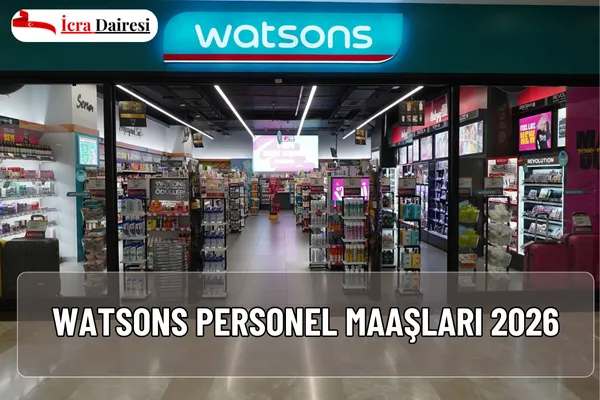 WATSONS MAAŞ BİLGİLERİ 2026