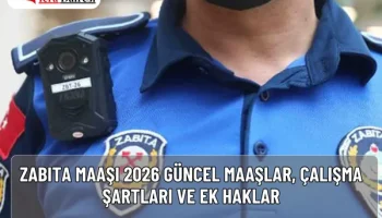 Zabıta Maaşı 2026: Güncel Maaşlar, Çalışma Şartları ve Ek Haklar