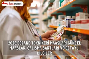 2026 Eczane Teknikeri Maaşları: Güncel Maaşlar, Çalışma Şartları ve Detaylı Bilgiler