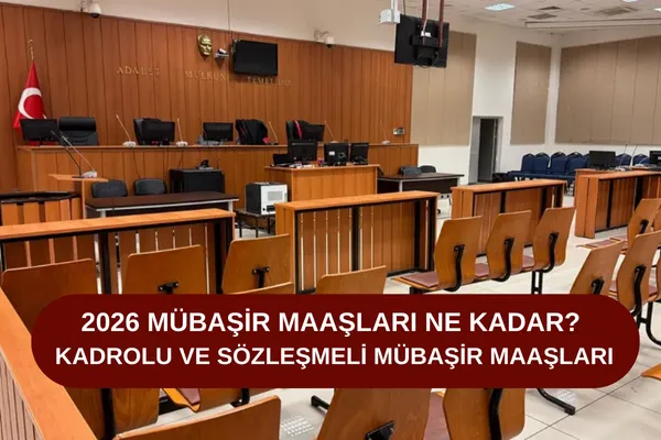 2026 Mübaşir Maaşları Ne Kadar? (Kadrolu ve Sözleşmeli )