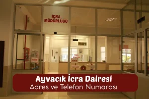 Ayvacık Adliyesi ve İcra Dairesi