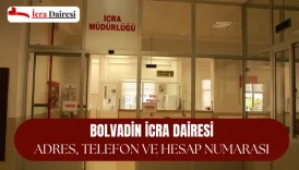 Bolvadin İcra Dairesi-Adres, İban ve Telefon Numarası