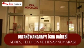 Ortaköy(Aksaray) İcra Dairesi: Adres ve Telefon Numarası