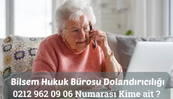 Bilsem Hukuk Bürosu Dolandırıcılığı