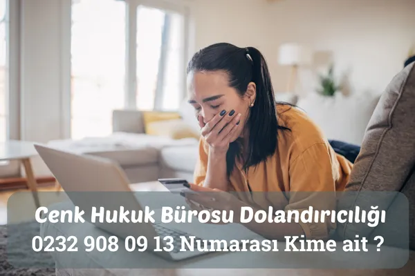 Cenk Hukuk Bürosu Dolandırıcılığı