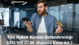 Filiz Hukuk Bürosu Dolandırıcılığı