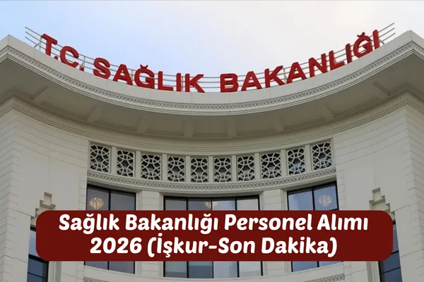 Sağlık Bakanlığı Personel Alımı 2026